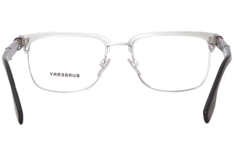 burberry be1348 alba|Burberry BE1348 Alba Silver/Matte Black Eyeglasses.